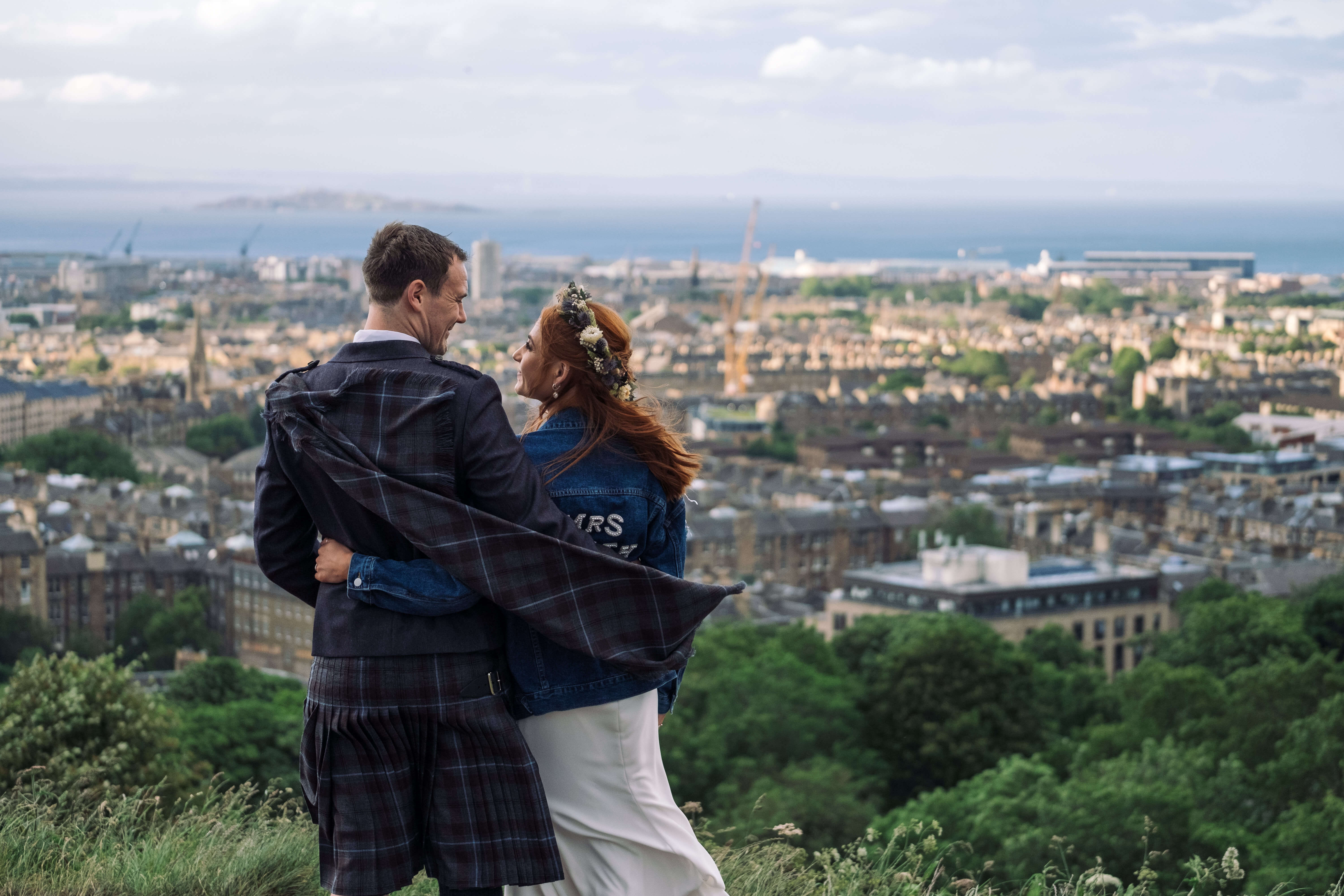Calton Hill Wedding 