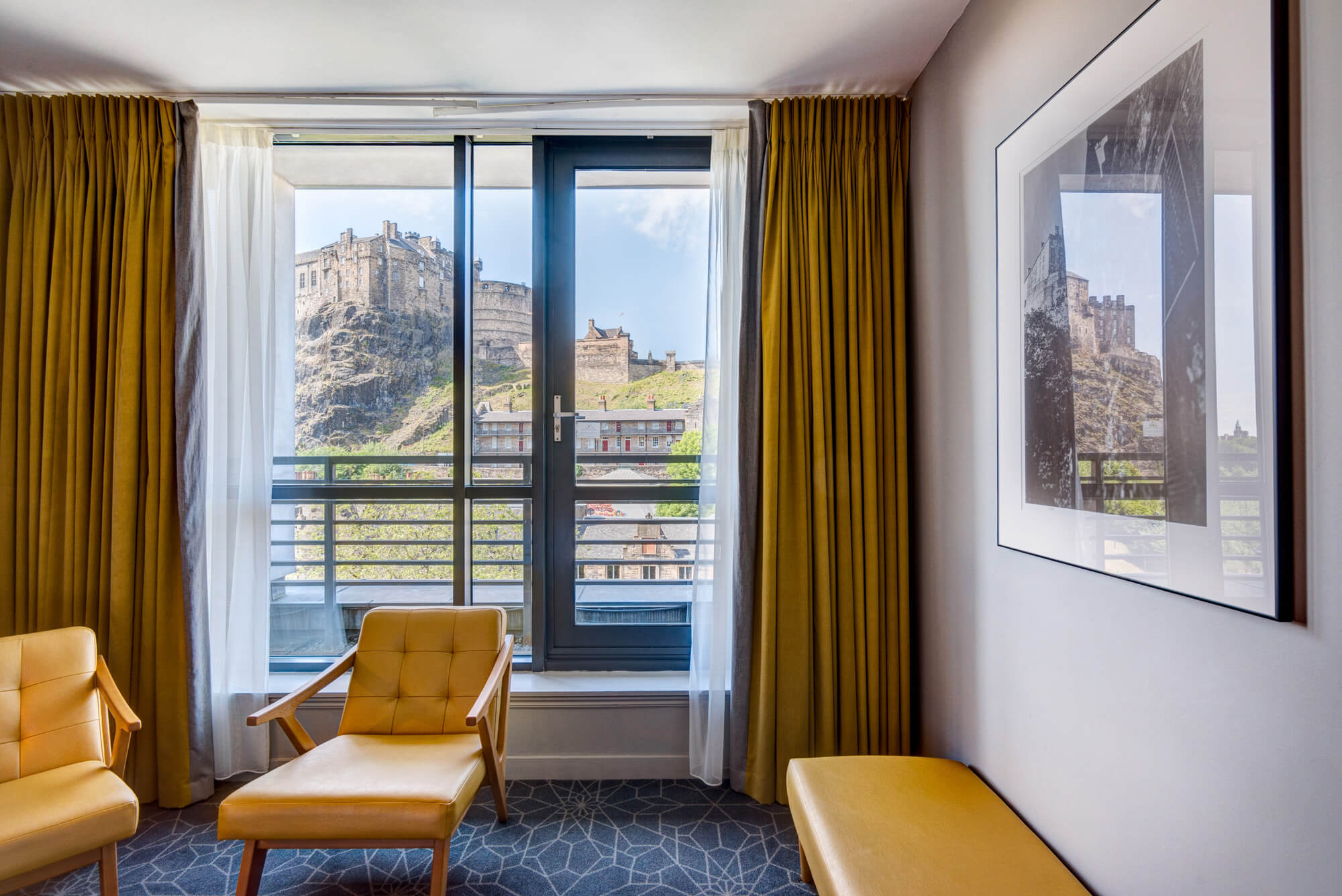 apex grassmarket hotel room