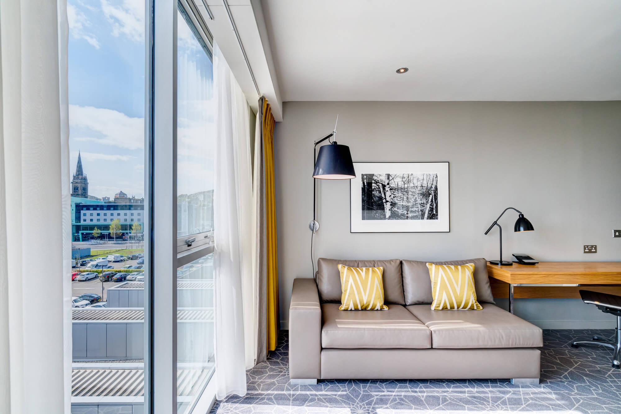 apex city quay hotel room